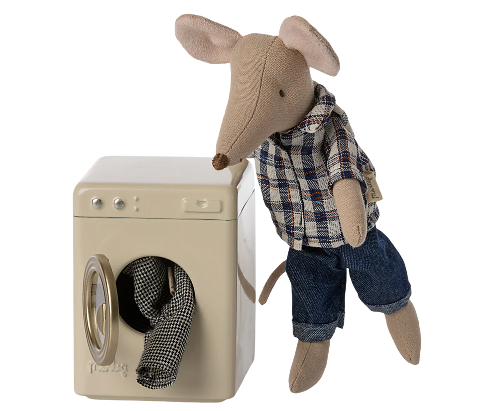 WASHING MACHINE MOUSE, MAILEG