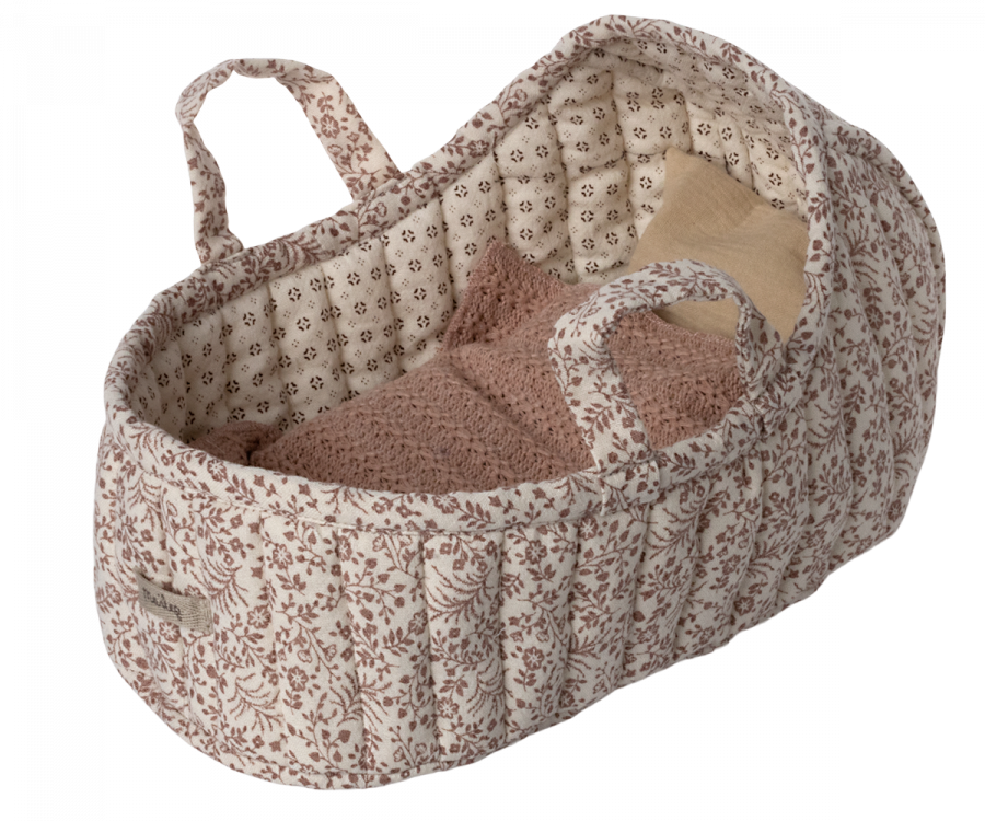 CARRY COT - LARGE - OFF WHITE, MAILEG