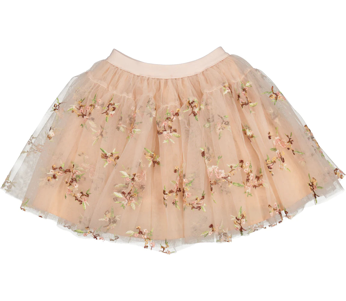 SHELBY SKIRT - FLOWER EMBROIDERY, MARMAR