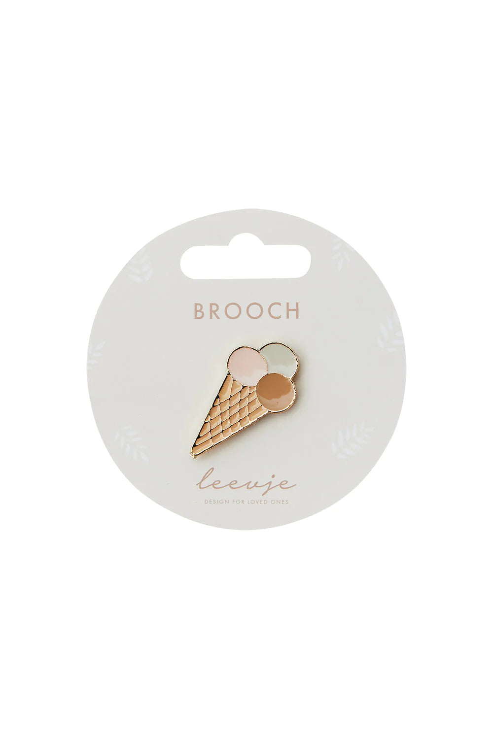 BROOCH ICE CREAM - LEEVJE