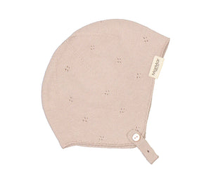 ALY BABY HAT - CREAM TAUPE, MARMAR