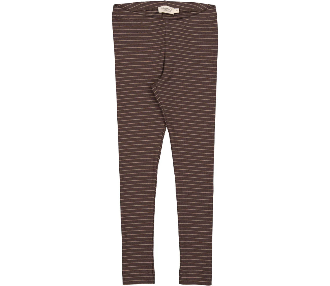 LEG, LEGGING - NORI GREEN STRIPES, MARMAR COPENHAGEN