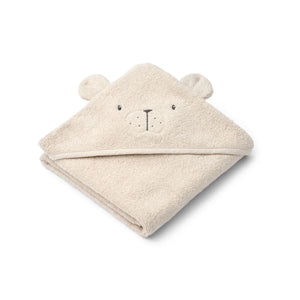 ALBERT POLARBEAR HOODED TOWEL - SANDY, LIEWOOD