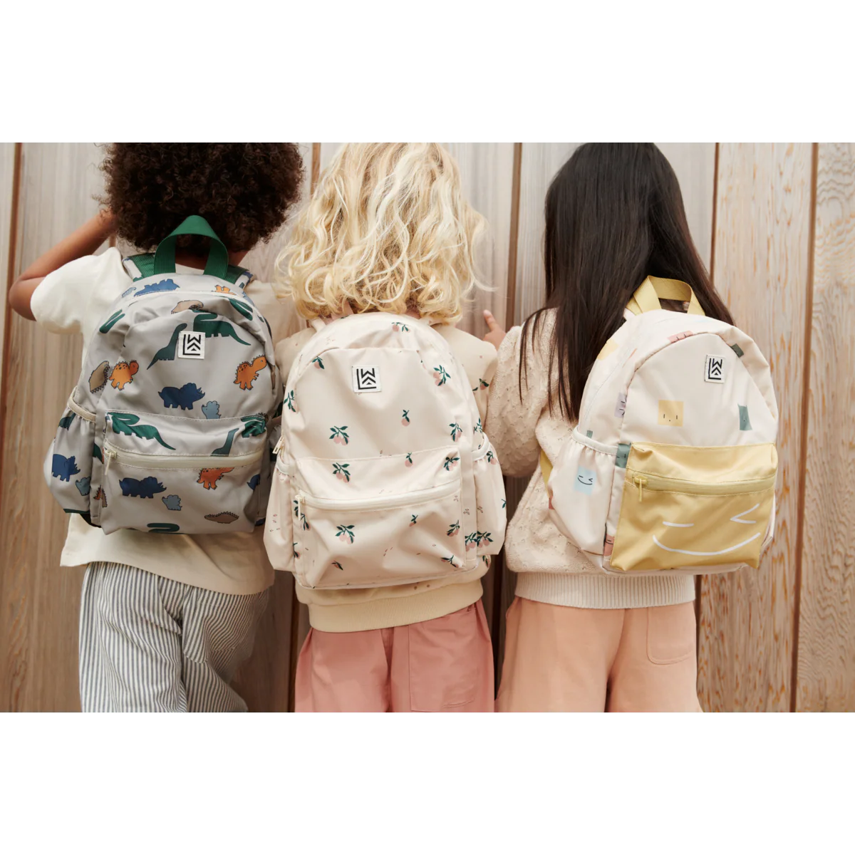 ANDREAS BACKPACK - DINOSAURS MIST, LIEWOOD