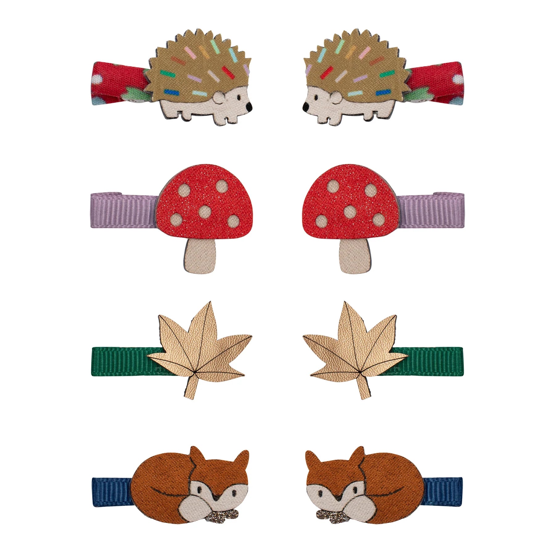 AUTUMN WOODLAND MINI CLIPS, MIMI & LULA