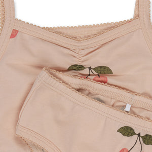 BASIC UNDERWEAR SET GOTS - MA GRANDE CERISE PINK, KONGES SLOJD