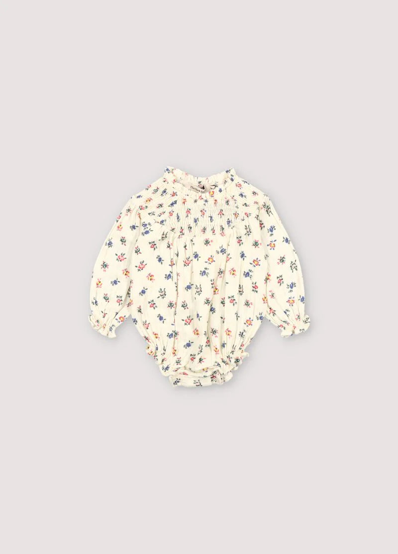 HEAVEN BABY ROMPER MINI BLOSSOM VANILLE CREAM, THE NEW SOCIETY