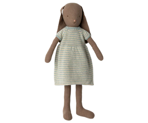 BUNNY BROWN SIZE 4 - KNITTED DRESS, MAILEG