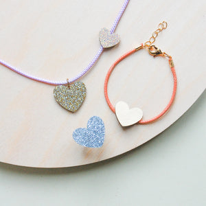 HEART JEWELLERY SET, MIMI & LULA