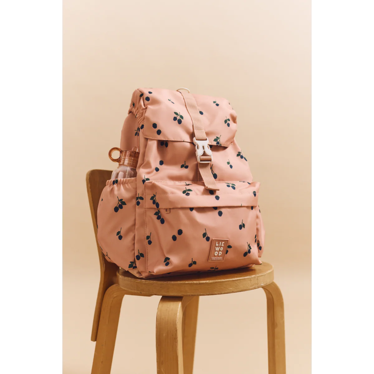 JOHNNY SCHOOL BACKPACK - BERRY PALE TUSCANY, LIEWOOD