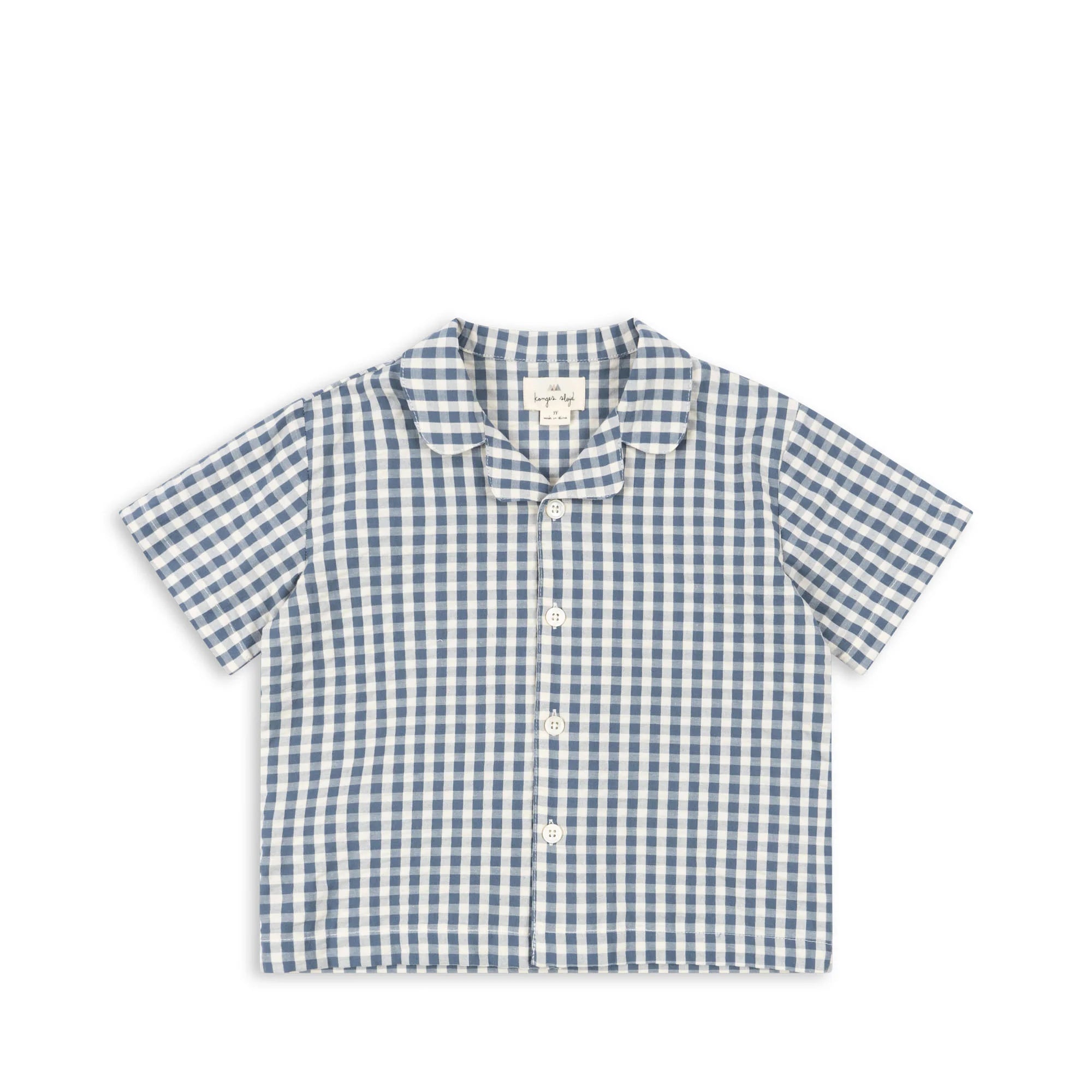 KIM SHIRT - CAPTAIN BLUE CHECK, KONGES SLOJD