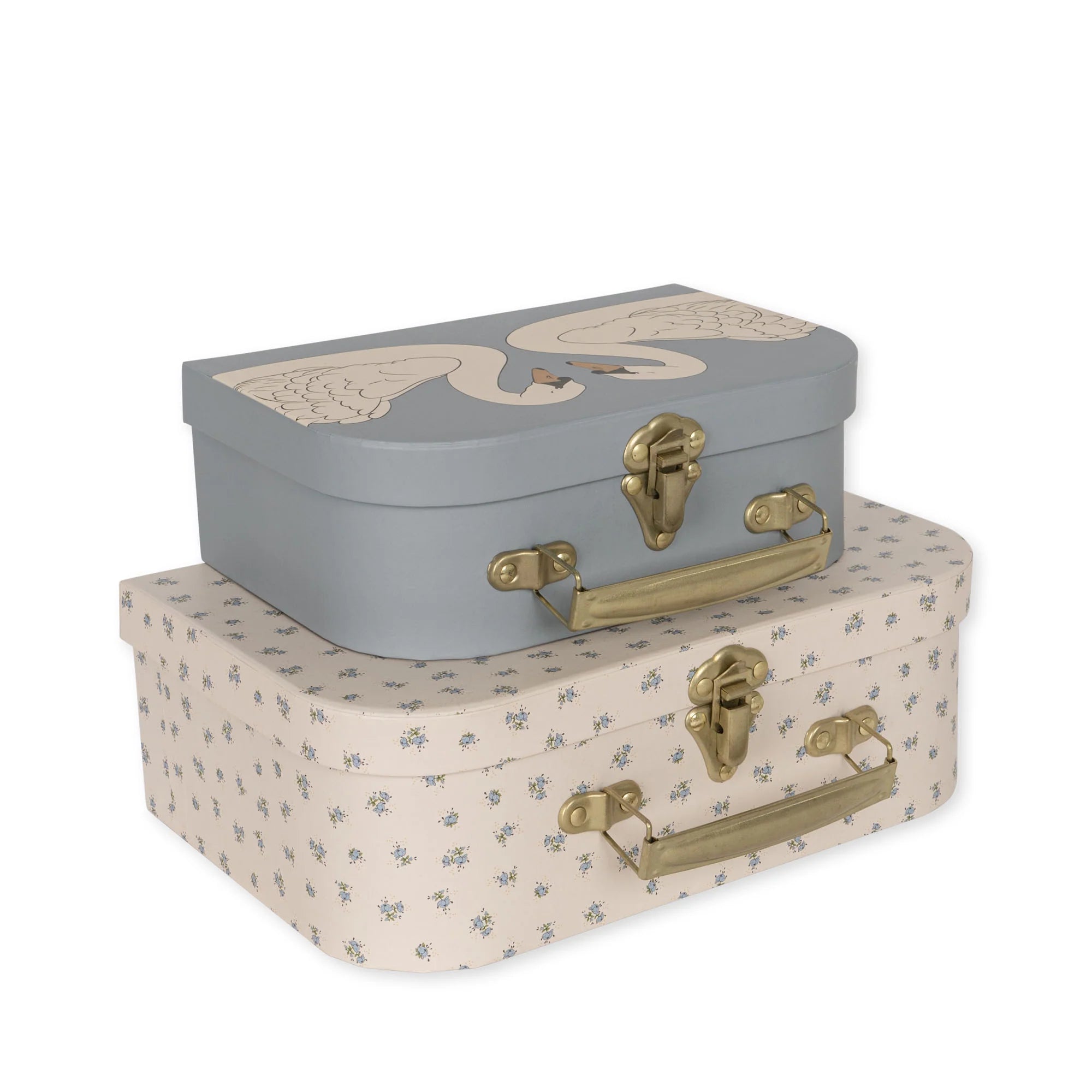 2 PACK SUITCASE - SWAN, KONGES SLOJD