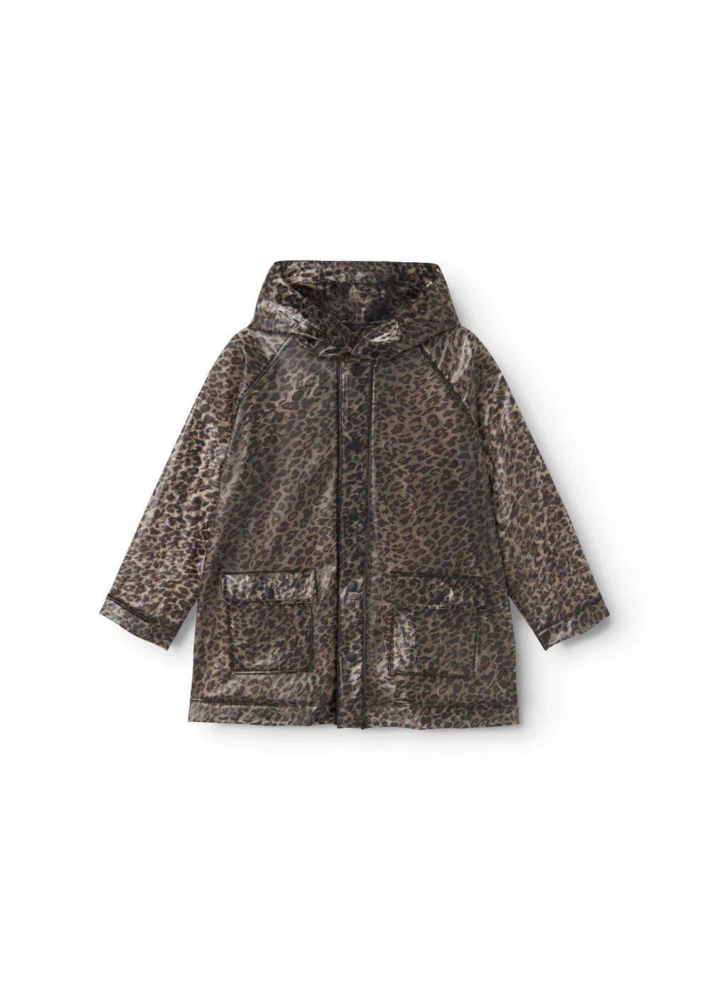 ODETTA RAIN JACKET - BROWN LEO, MARMAR COPENHAGEN