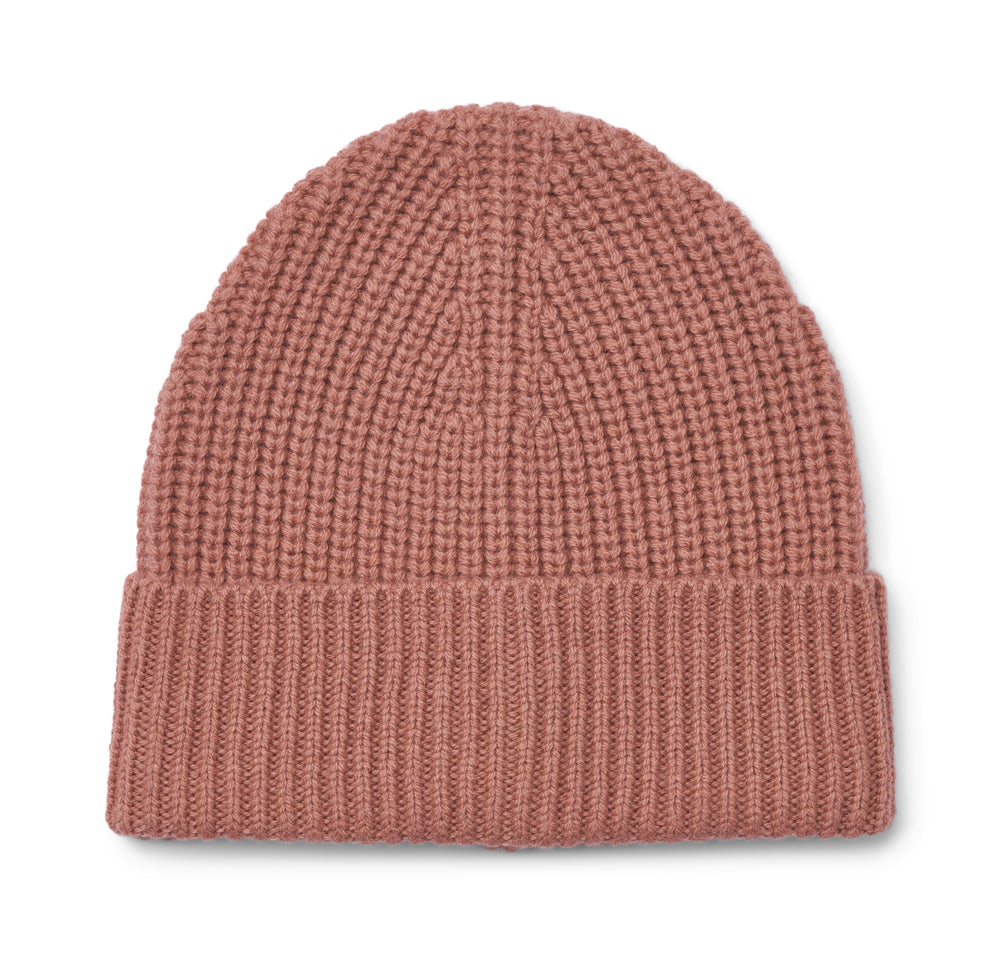 MILLER BEANIE HAT - DARK ROSETTA, LIEWOOD