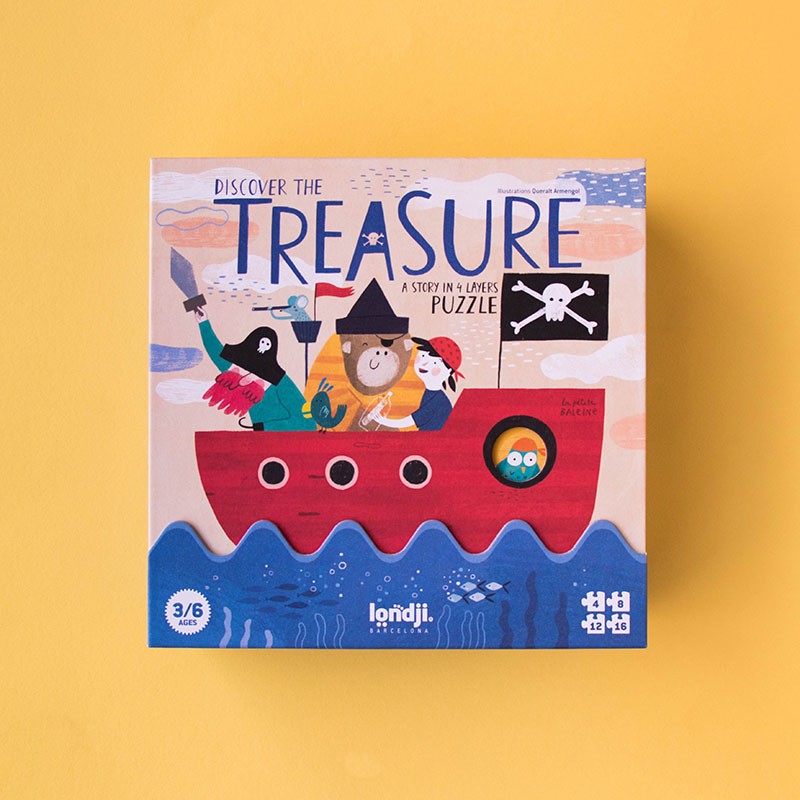 DISCOVER TREASURE PUZZLE, LONDJI