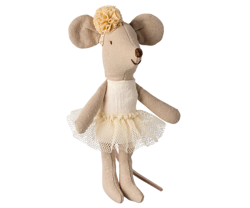 BALLERINA MAUS - KLEINE SCHWESTER - CREME, MAILEG