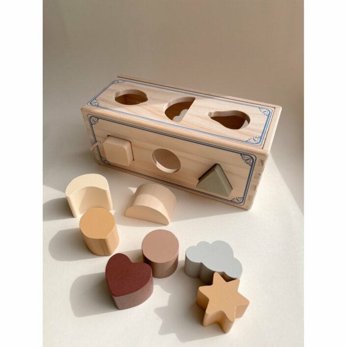 MOON/CLOUD AND STAR SHAPE SORTER - MULTI, KONGES SLOJD