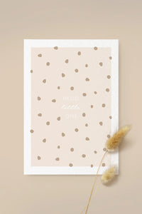 CARD - HELLO LITTLE ONE, LEEVJE