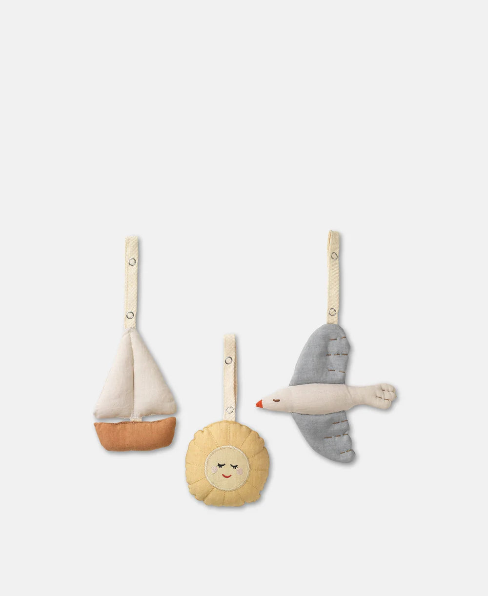 NEMO TOY SAILBOATS 3ER PACK, DEAR APRIL