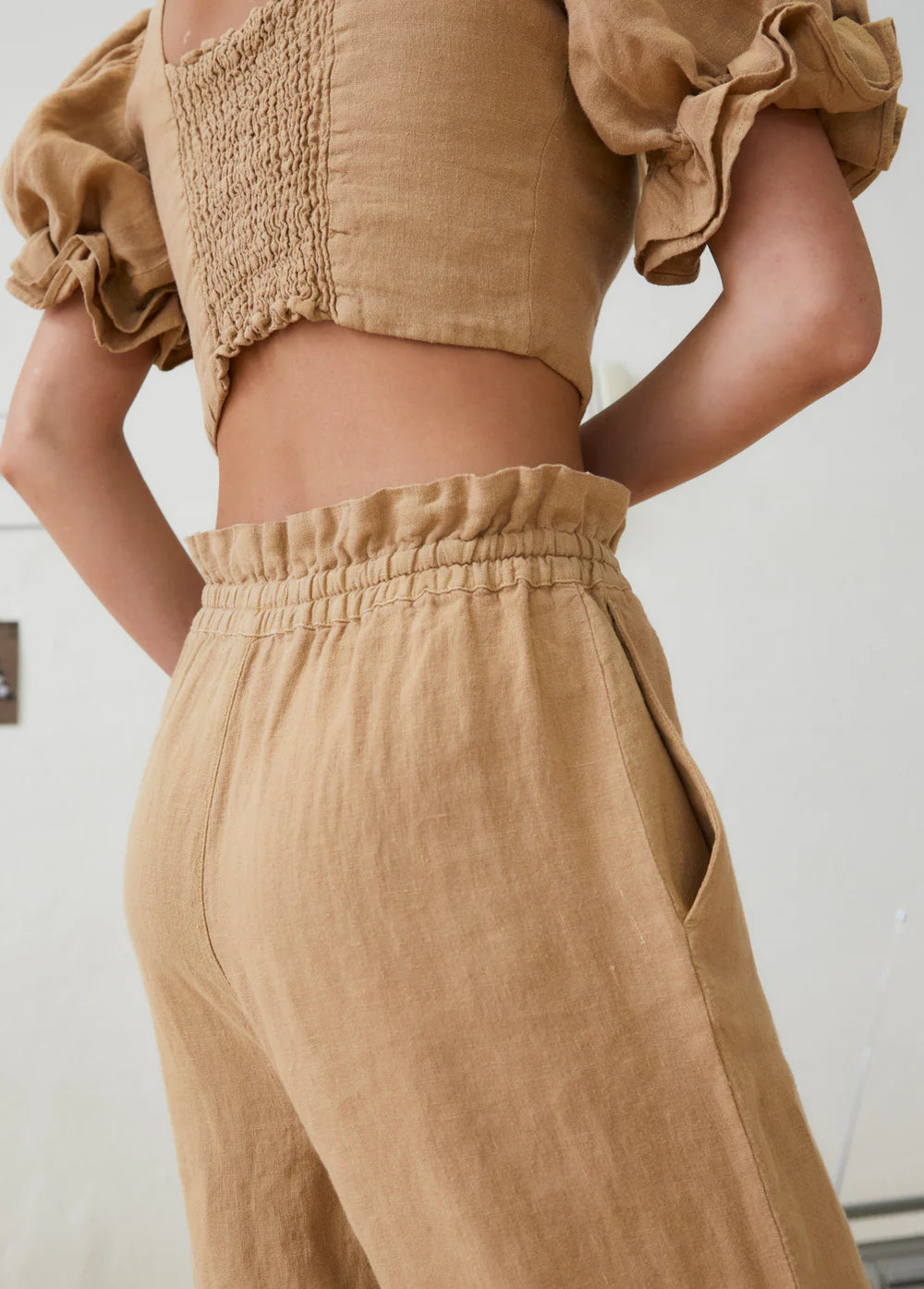 LONG BEACH WOMAN PANT TAN