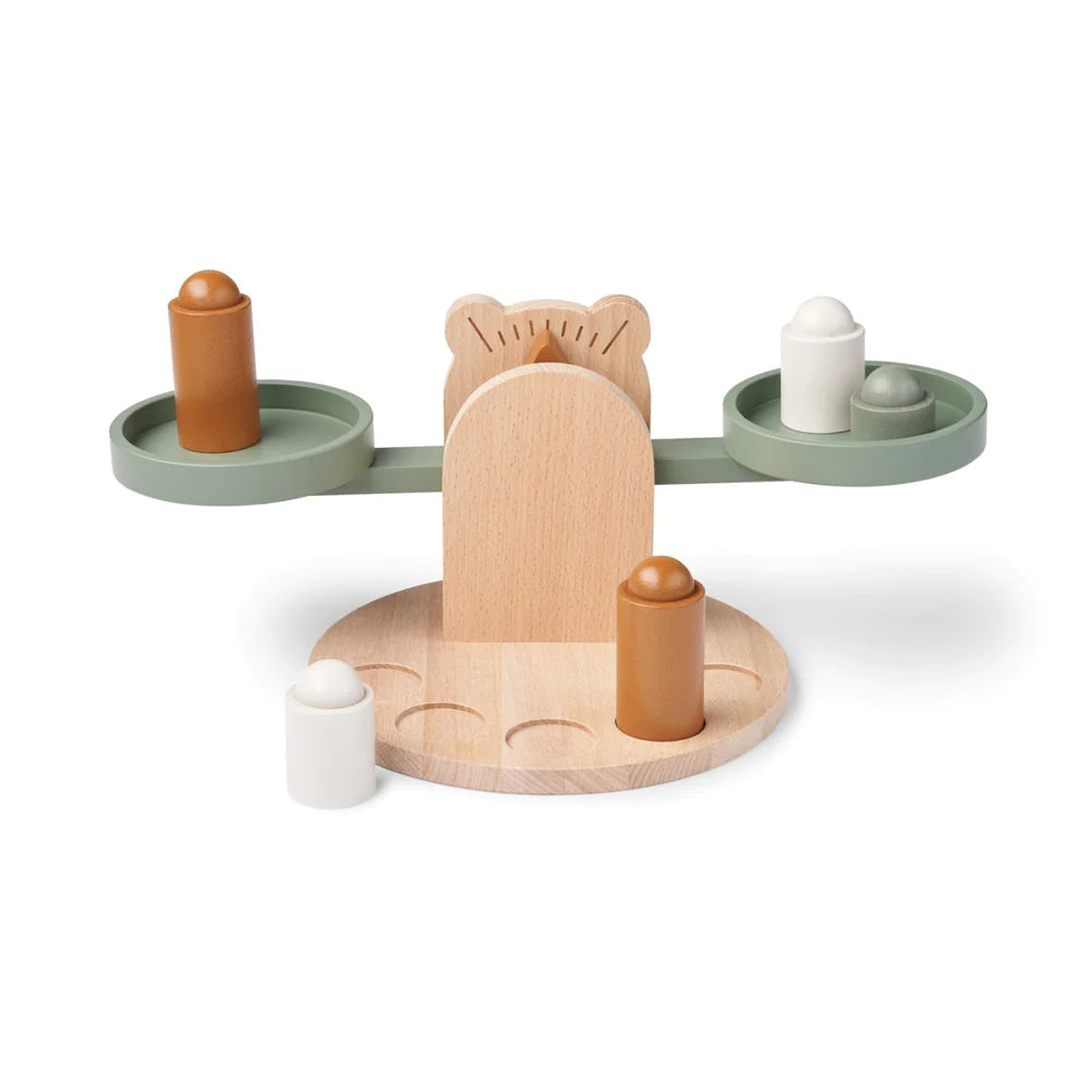 RONNI SCALE SET FAUNE GREEN MIX, LIEWOOD