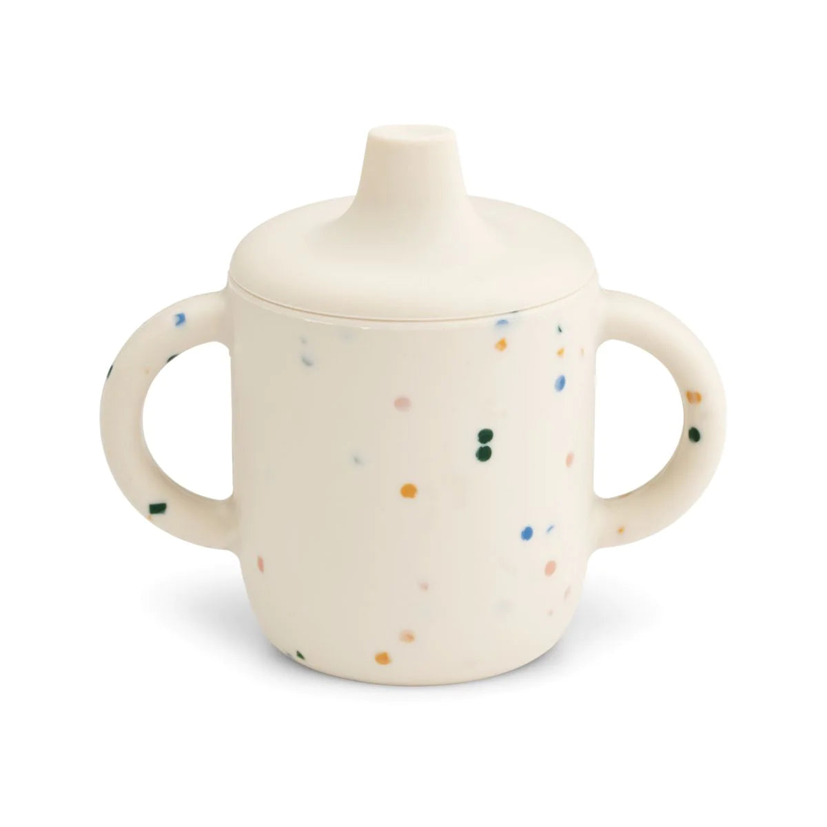 NEIL SILIKON TRINKLERNTASSE 150 ML SPLASH DOTS / SEA SHELL, LIEWOOD