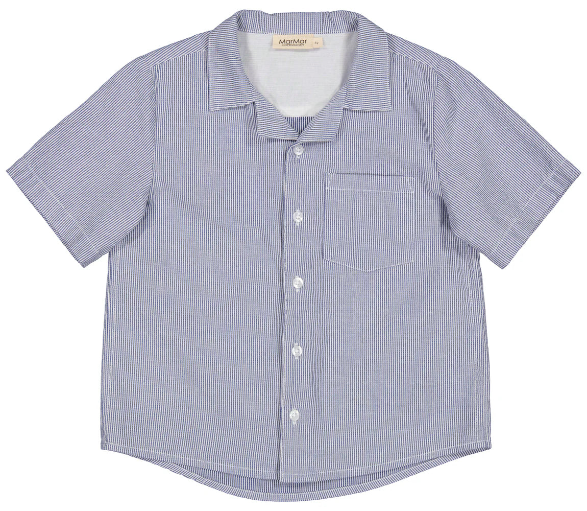 TAGE SHIRT - NAVY STRIPE, MAR MAR COPENHAGEN