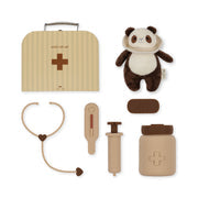 VET PANDA SET SILICONE, KONGES SLOJD