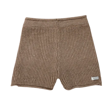 WES SHORTS - LATTE MELANGE, DONSJE