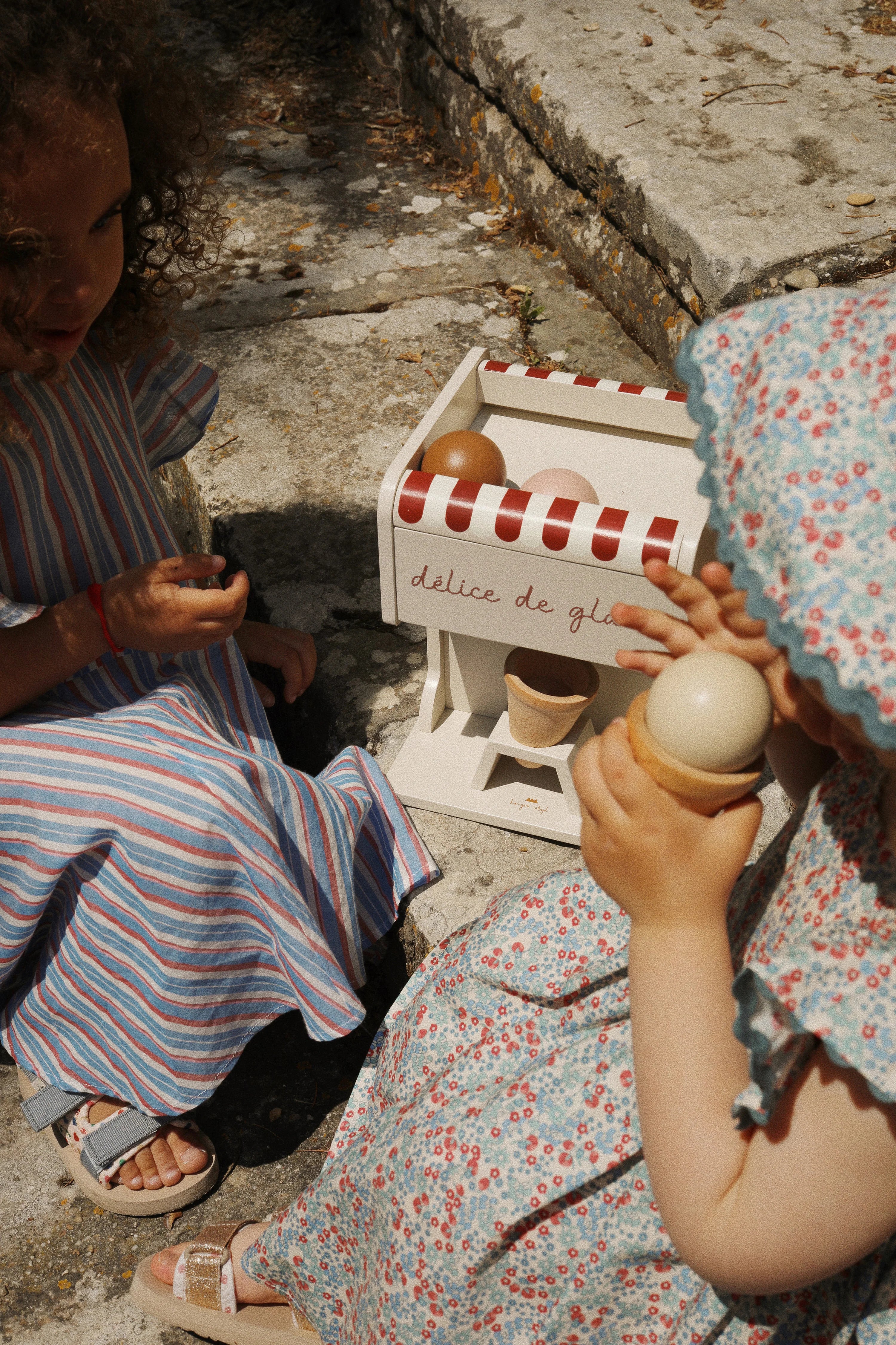 WOODEN ICE CREAM MAKER FSC, KONGES SLOJD