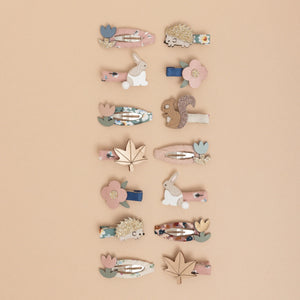 WOODLAND FRIENDS MINI CLIPS, MIMI & LULA