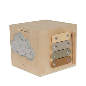 WOODEN ACTIVITY CUBE - NATURE, KONGES SLOJED