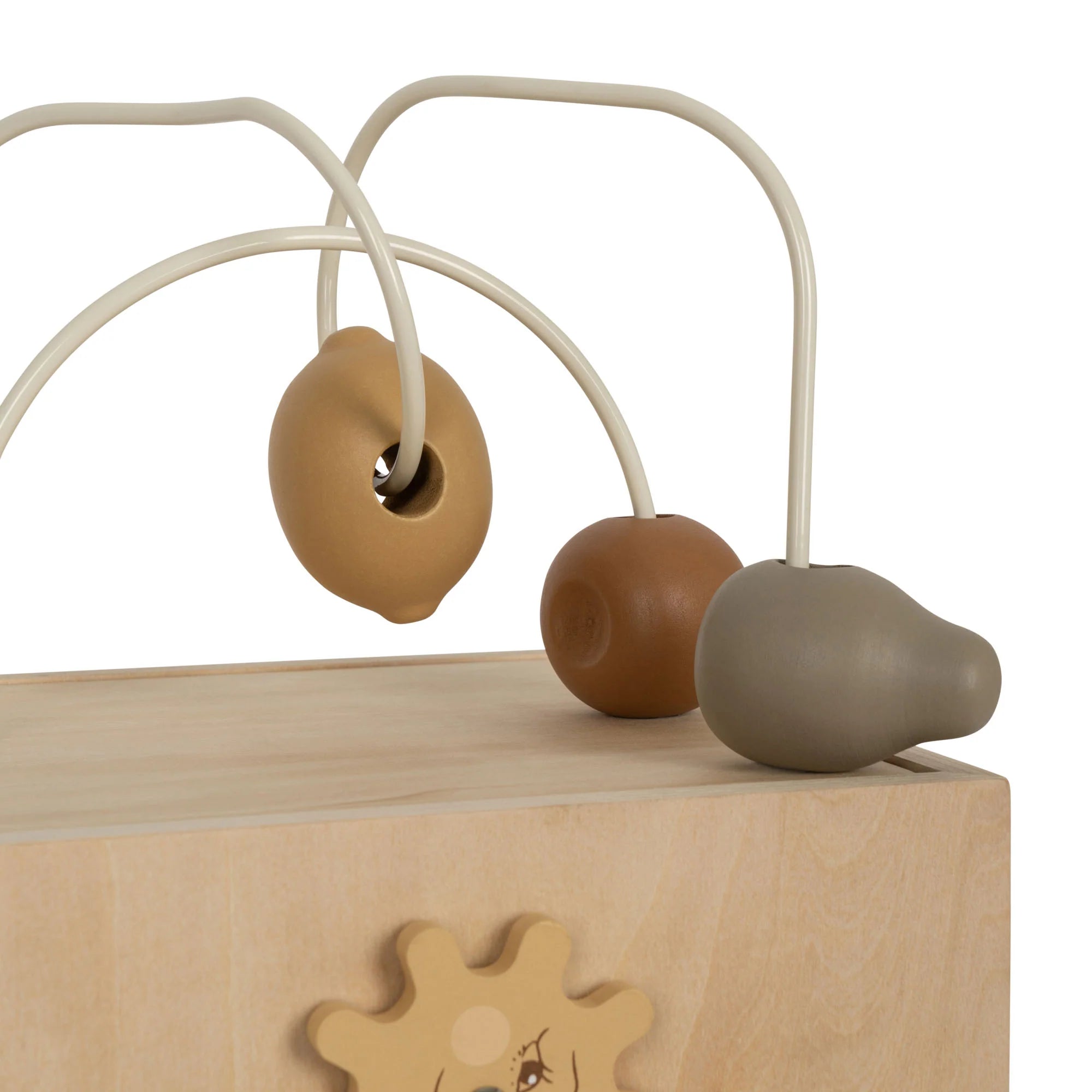 WOODEN ACTIVITY CUBE - NATURE, KONGES SLOJED