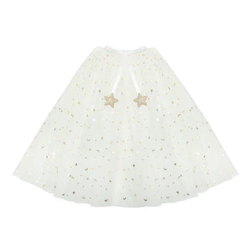 ANGEL LONG TUTU, WHITE - MIMI & LULA