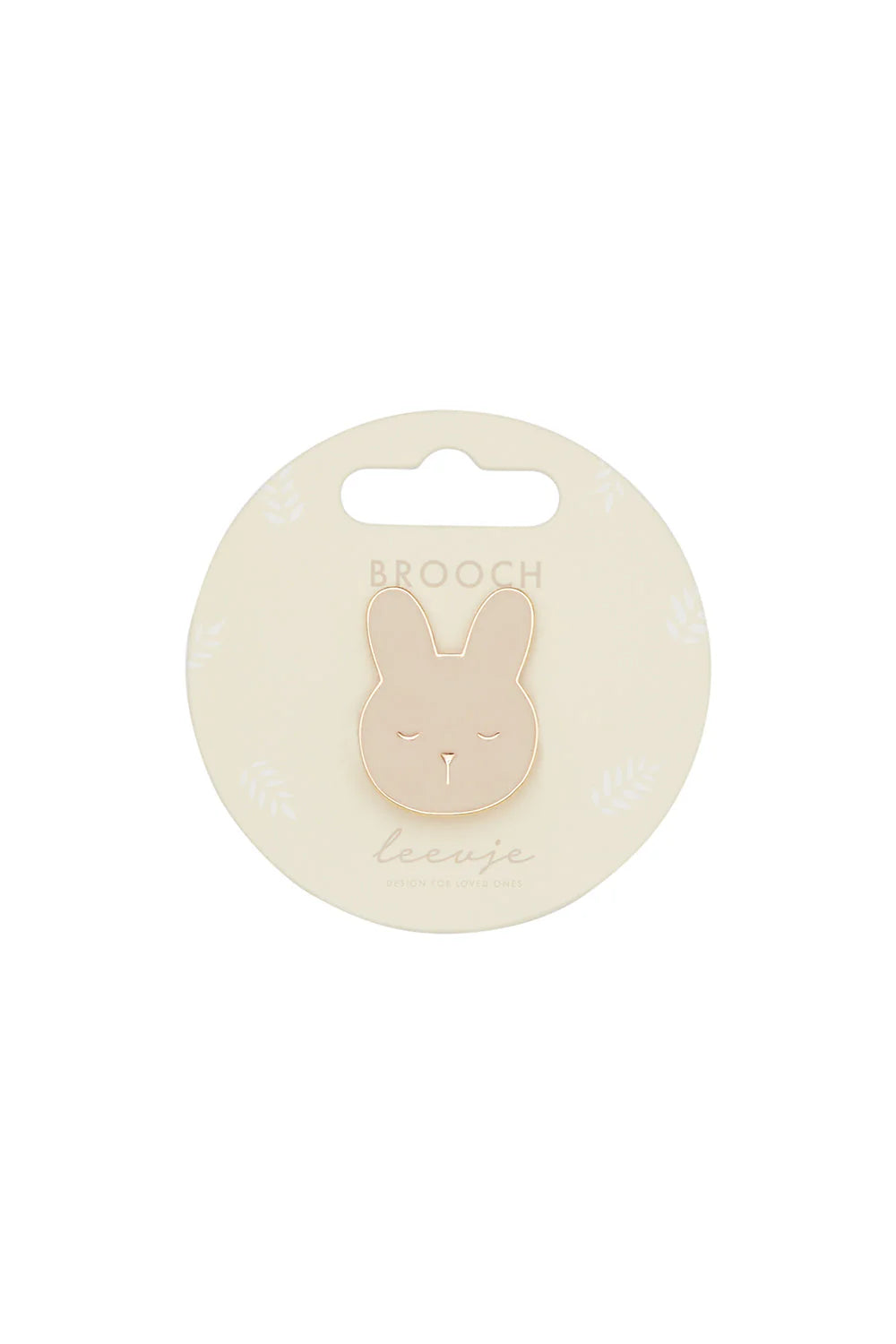 BROSCHE - BUNNY, LEEVJE