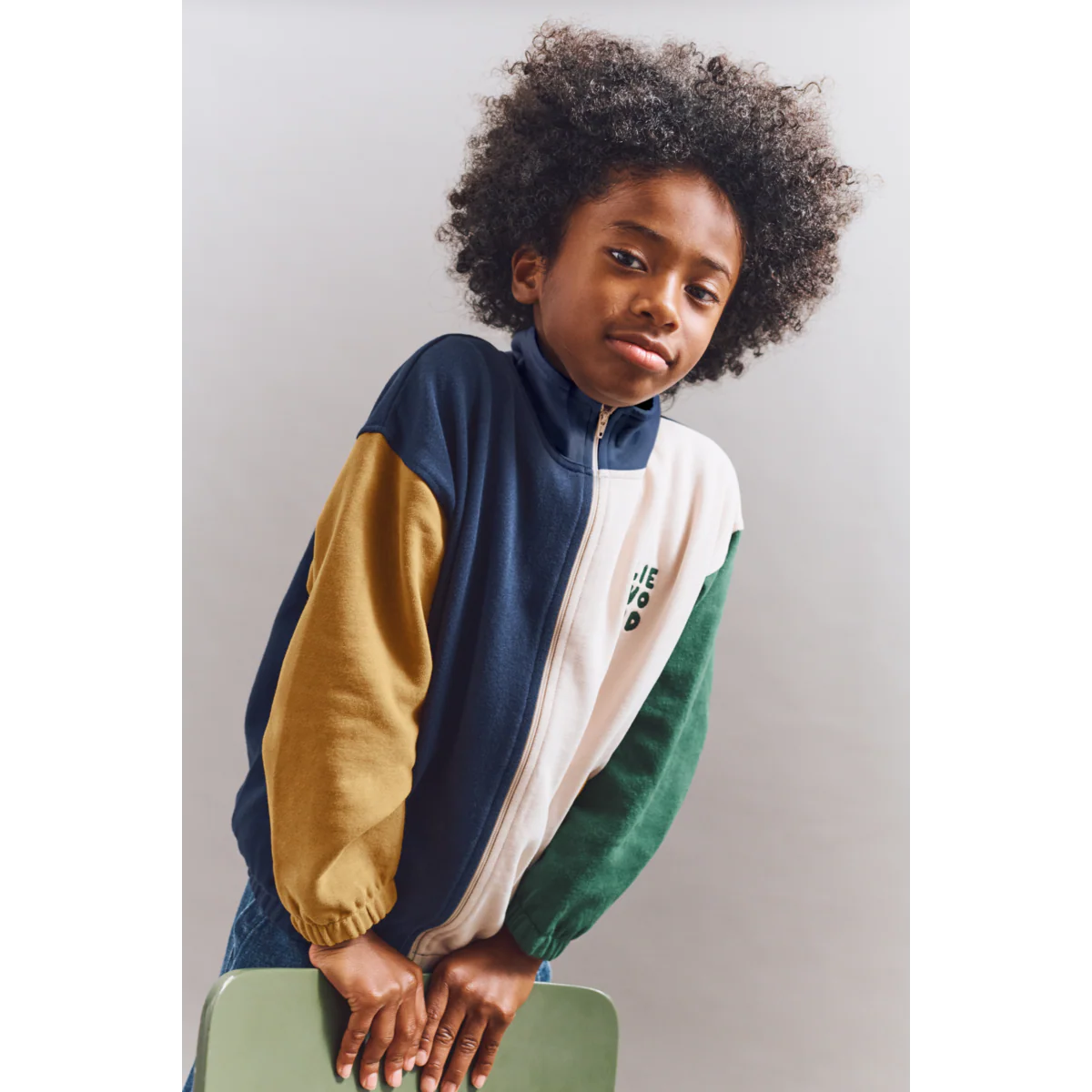 CASSIUS ZIP UP SWEATSHIRT - CLASSIC NAVY, LIEWOOD