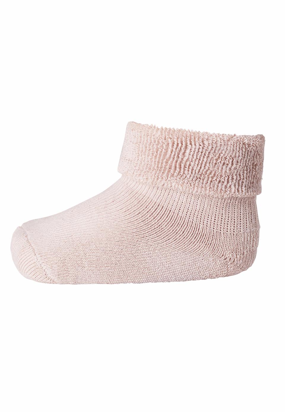 COTTON BABY SOCKS - ROSE DUST, MP DENMARK