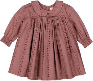 DULLA LS DRESS - DUSTY GRAPE, MARMAR COPENHAGEN