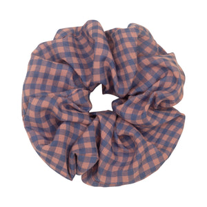 GIANT CHECKED SCRUNCHIE, MIMI & LULA