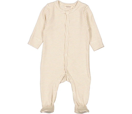 RUKANO, ROMPER - SANDSTONE STRIPE, MARMAR COPENHAGEN
