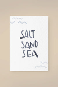 CARD - SALT SEA SAND, LEEVJE