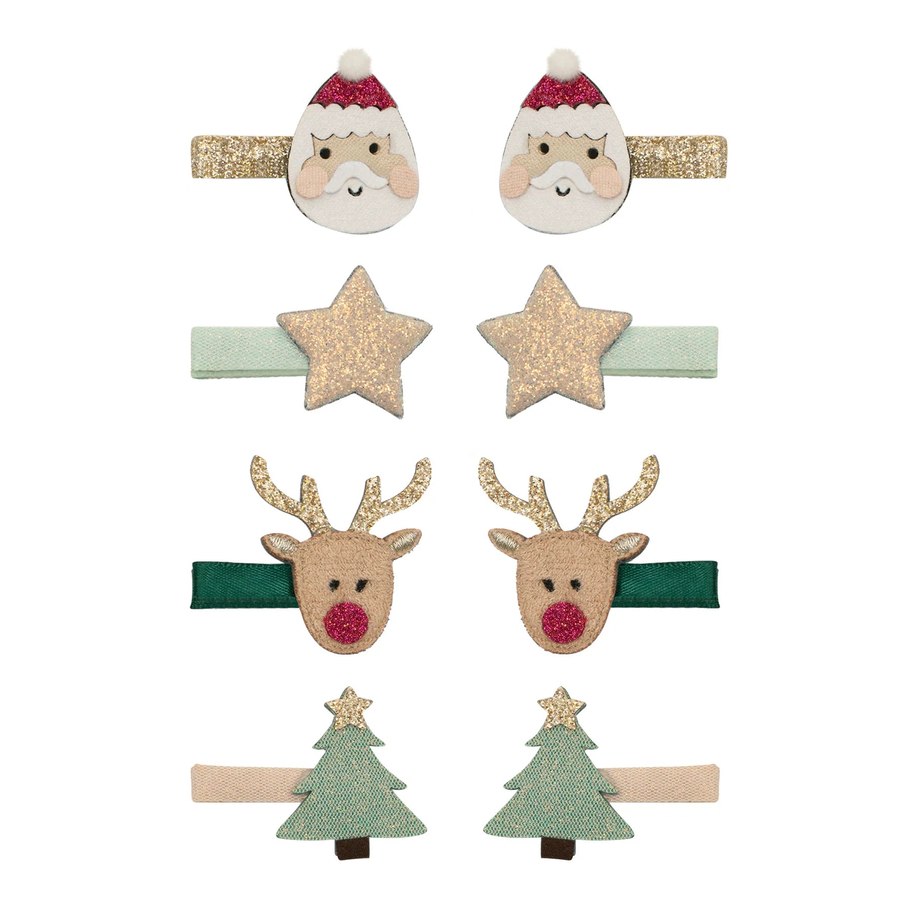 SANTA & RUDOLPH MINI CLIPS, MIMI&LULA