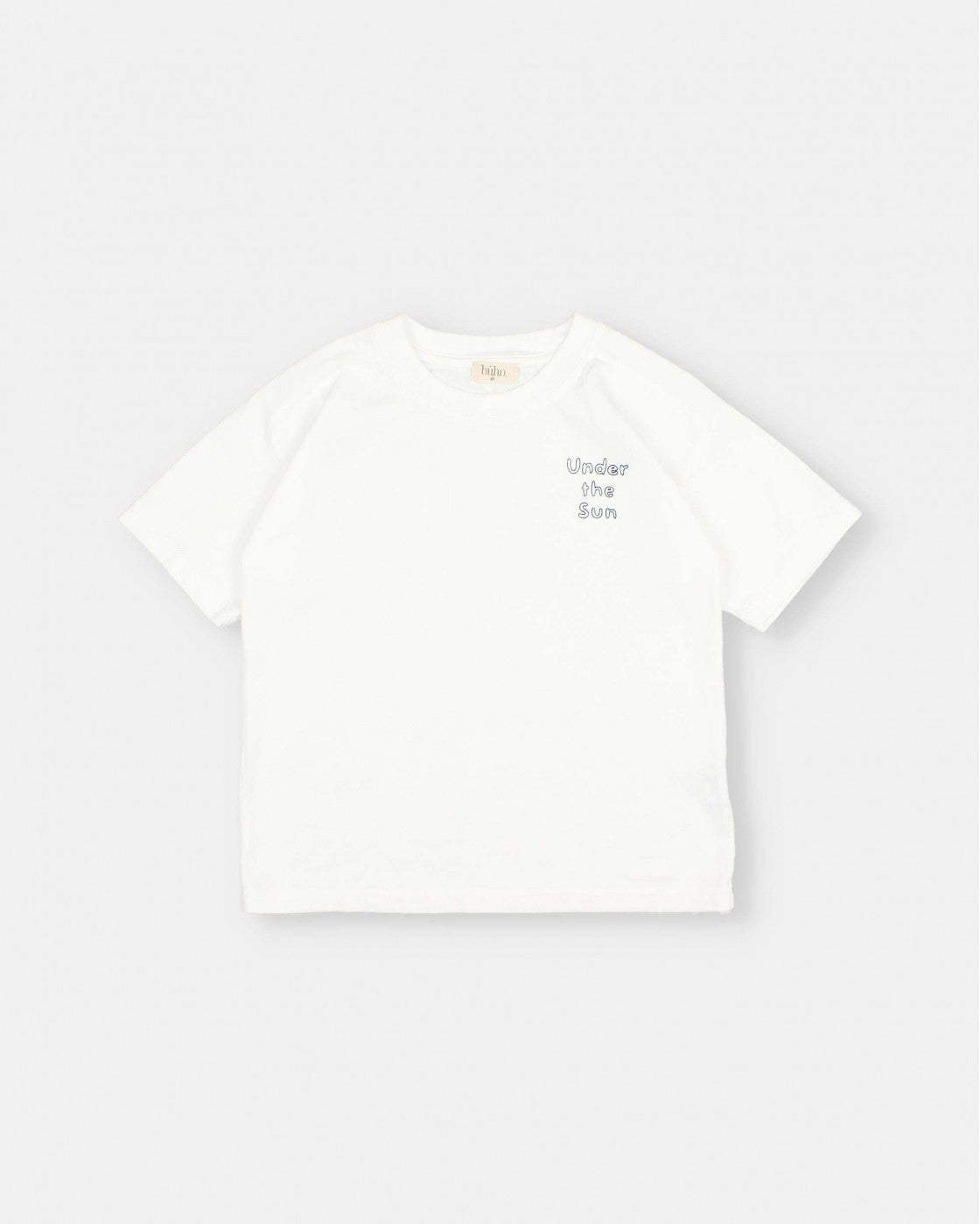 SUN T-SHIRT - WHITE, BUHO