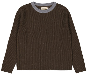 TANO, SWEATER - NORI GREEN NEBS, MARMAR COPENHAGEN