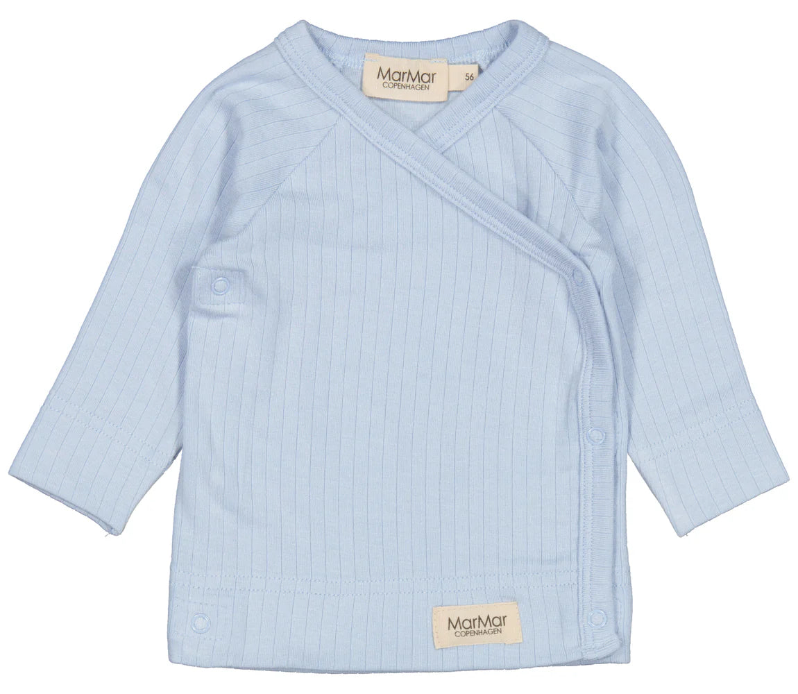 TUTI WRAP LS , BLOUSE - SUMMER RAIN, MAR MAR COPENHAGEN