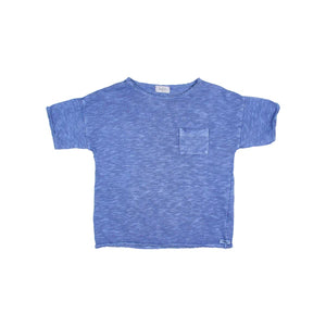 WASHED T-SHIRT - BLUE SURF, BUHO