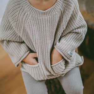 STELLA SWEATER SOFT SAND, DONSJE