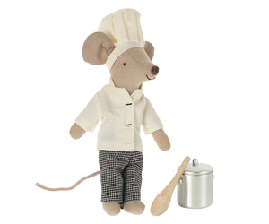 CHEF MOUSE - WITH UTENSILS, MAILEG