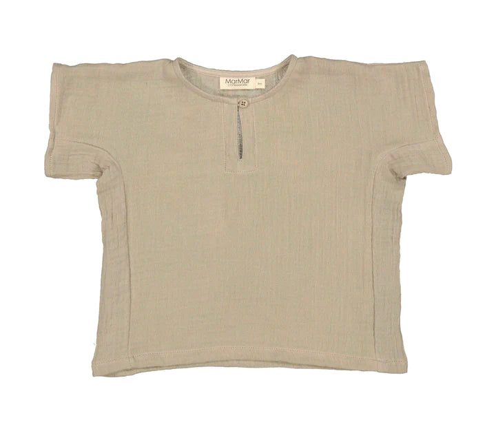 TOMBA BLOUSE - SANDSTONE, MARMAR