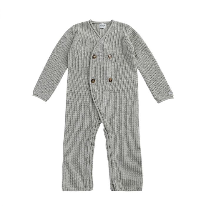 STYNEN JUMPSUIT SOFT GREY MELANGE, DONSJE